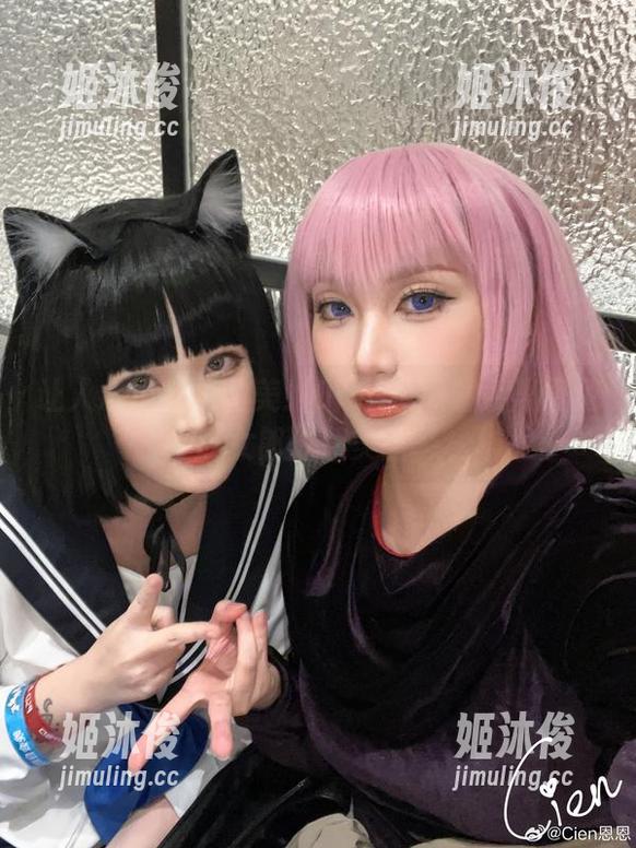 Cien恩恩 让人心跳加速的美!Cien恩恩最新黑贞兔女郎泳装美图