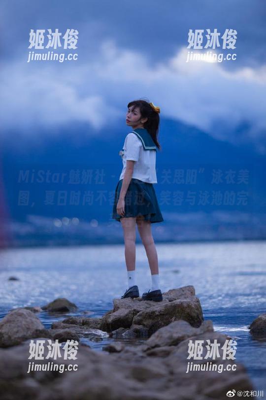 MiStar魅妍社-关思阳 MiStar魅妍社 - 精选“关思阳”泳衣美图,夏日时尚不容错过,笑容与泳池的完美结合!