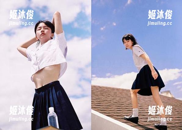兔玩映画 最新图包发布:兔玩映画揭示红色T恤与白丝的新风采