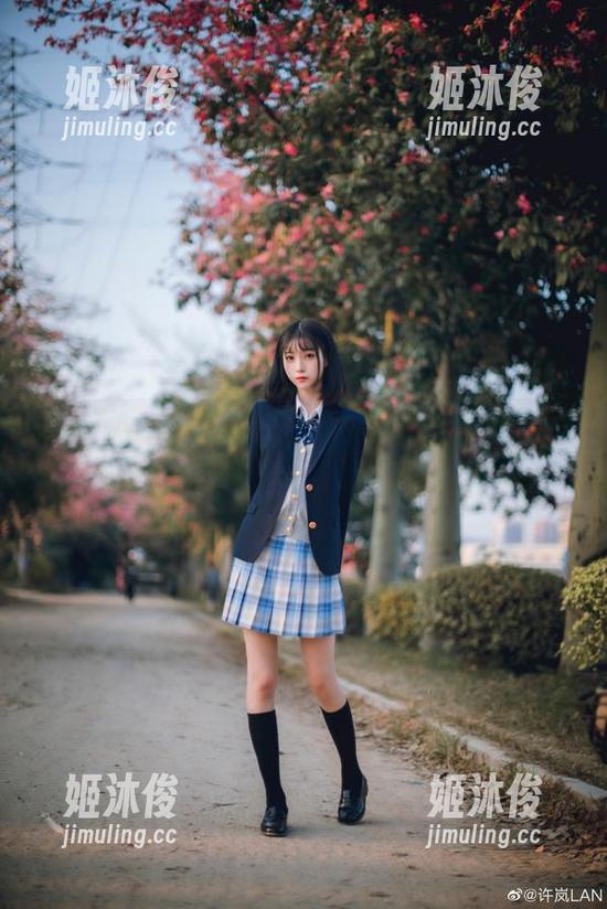 许岚LAN 许岚LAN诠释纯白:探索优雅与美的COS资源无限魅力